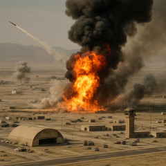 イラン、米軍基地を攻撃   |  イランは弱小国家なの！  |  イランはアメリカに攻撃する正当な理由がある。自国を攻撃されたから。アメリカのほうの攻撃は国際法違反