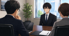 面接官「なぜ弊社なんですか？」面接者「いや、生活費を稼ぐためだよ。逆に聞くけど、お前らは