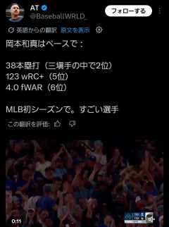岡本和真　38本塁打 WAR4.0ペース←これｗｗｗｗｗｗｗｗｗｗｗｗｗｗｗｗｗｗｗｗｗｗｗｗｗｗｗｗｗｗｗｗｗｗｗｗｗｗｗｗｗｗ