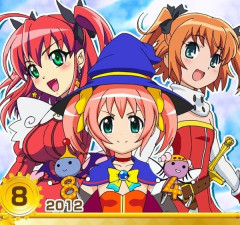 2012年に公開されたツイン×マジハロ×シスクエのコラボ壁紙ｗｗｗｗ
