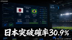 【悲報】韓国メディア「最新のデータ分析によると日本がブラジルに勝つ確率はわずか30.9%」「日本の未来は暗い」
