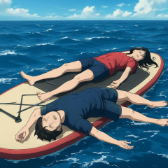 SUP（サップ）で遊んでいた２名死ぬ   |  なんでこんな日にやったの？