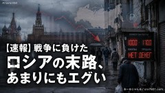 【速報】戦争に負けたロシアの末路、あまりにもエグい