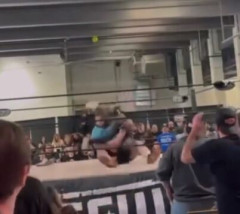 【悲報】プロレスラー、本当に56してしまう⋯