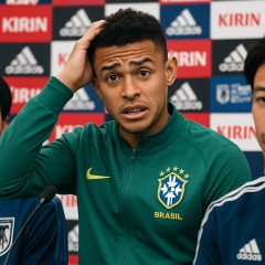 ブラジル新鋭がタジタジ「いやぁ…」 日本戦を前に「誰が一番危険かわからない」   #サッカー