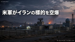【速報】米軍、イランの複数の標的空爆「これは報復だからこれはセーフ、合意破るなよ？」