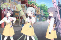 【ブルアカ】例の3人組、メスガキランキングSS