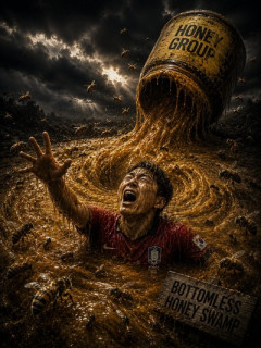 【悲報】北中米Ｗ杯１次Ｌ　韓国、突破率９４％からついに０％に「史上最高の蜂蜜組」で敗退