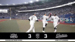 【ロッテ対ソフトバンク8回戦】ロッテ・山口航輝、ソフトバンク・松本晴から第11号同点2ランホームラン！！！！！！！！！！！！！