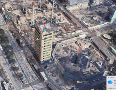 【画像】再開発を拒否したビル、とんでもないことになる