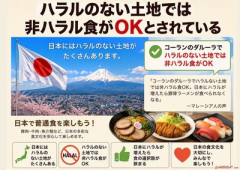 ムスリム「ハラルのない土地では非ハラル食はおｋ」