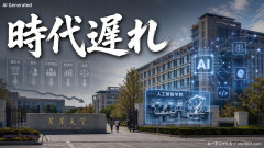【速報】中国、大学課程1万2000以上を削減「時代遅れ」 多くをAI関連に置き換え