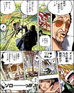 黄猿「海賊狩りのゾロ…今死ぬよぉ」 ルフィ「やめろーーーーーー！！！！！！！」