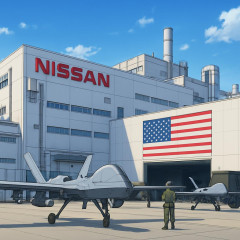 日産の追浜工場、米軍のドローン生産工場になりそう