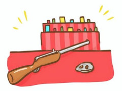 【動画】お祭りの的当てで失敗するJKが可愛いｗｗｗ