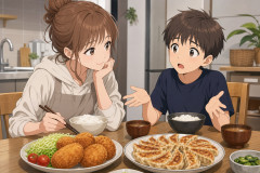 辻希美「コロッケや餃子作ったら息子にどれで白米を食えばいいの？と聞かれた」