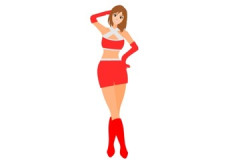 【画像】現役レースクイーンさん透け透け水着を着せられる