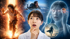 瞬間移動すると摩擦熱で溶ける・透明人間になると目が見えない・あと一つは？