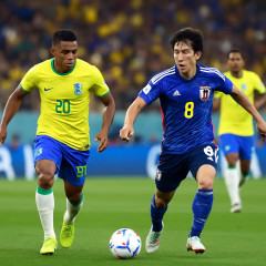 サッカーW杯・決勝トーナメント1回戦『日本 vs ブラジル』 フジ系、NHK-BS 2：00～   #実況