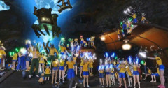【FF14】グリダニアにヒカセンたちが大集合！ゲーム内でW杯ブラジルvs日本の応援。「今日は寿司解禁とはしゃぐブラジルユーザーも」