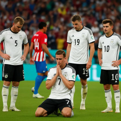Ｗ杯優勝４回のドイツ、今大会初のＰＫ戦でパラグアイに敗れる…決勝トーナメント１回戦で敗退