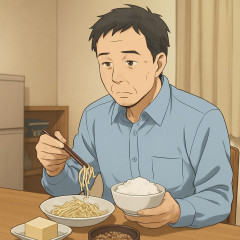 夕食は「もやし・豆腐・納豆」計89円です…〈月収25万円〉大卒非正規男性（48歳）
