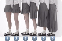 【画像】お前らが好きなスカートの長さwwwwwwwwwwwww
