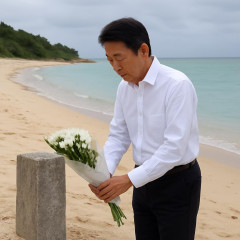 共産・小池氏が4キロ離れた浜で献花 辺野古転覆「玉城県政を倒そうと最悪の政治利用」