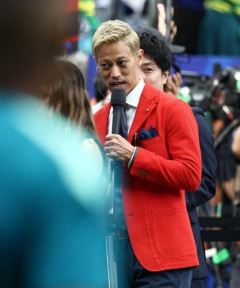 【困惑】本田圭佑さん、敗戦直後40秒沈黙→「くじ運は悪いですよ」