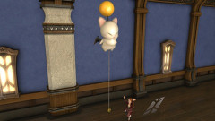 【FF14】7月下旬よりプライズ「ラバーマスコットキーホルダー　モーグリバルーンver.」が全国のタイトーに登場！