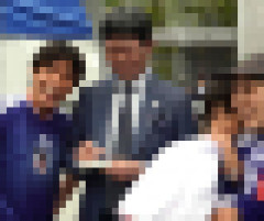 【画像】森保監督の等身大フィギュア　お分かり頂けただろうか…
