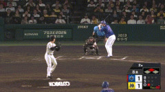 【阪神対中日12回戦】中日、8回表1アウト二塁から代打・阿部のタイムリーツーベースで勝ち越し！！！！！！！！！！！