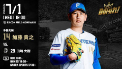 【予告先発】加藤貴之｜7月1日 オリックス戦｜18:00開始