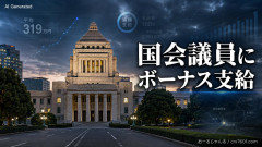 【ホワイト過ぎる】審議拒否中でも満額支給された国会議員の今年のボーナス税金額が判明→