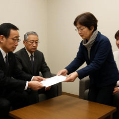 南京大虐殺記述めぐり｢国際問題に発展しかねない｣原爆資料館展示更新で市民団体が市に申し入れ   #長崎