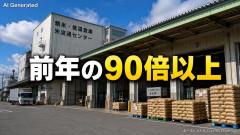 【令和の米騒動】25年の民間輸入量は9万6000トン 前年の90倍以上に「そりゃ在庫確保してた仲介業者死ぬわｗｗｗ」