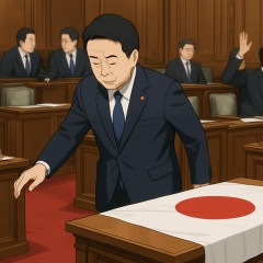 国旗損壊罪法案 岩屋、採決前に退場して棄権ｗｗｗｗｗｗｗｗｗｗｗｗｗｗｗ