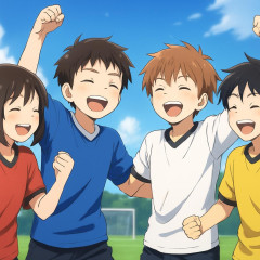 サッカー終わって良かったよね