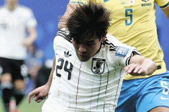 【朗報】佐野海舟さん、W杯ブラジル戦のゴールで世界に見つかる　市場価値54億円超え報道も