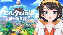 【衝撃】大空スバルがゼルダの伝説 夢をみる島を始めてしまう！