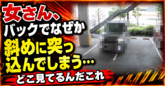 【動画】こう言う下手くそ女いっぱい居るけどさどこ見てバックしてんのかな？
