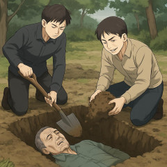 29歳男、同級生とグルになって叔父さんを殺害→その後共犯者の同級生を口封じで生き埋めに