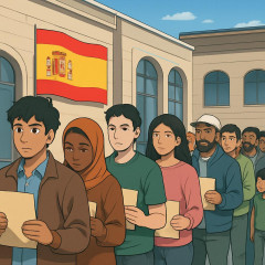 スペイン不法移民合法化、申請者100万人超に 予想の2倍   |  最近日本オワタと聞くけど遠いヨーロッパはもちろん少子化の近隣アジアは日本以上に終わって案外持つんじゃねと思ってきた
