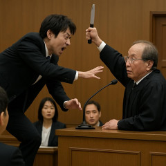 「27年なんて生ぬるい、死刑だろ」高校生転落死事件裁判に男が侵入…裁判員ら9人のうち1人が手足負傷と判明 旭川地裁   |  多くの国民は犯人の方を支持してるだろ