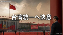 【緊急】中国主席、台湾統一へ決意を発表