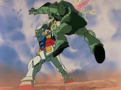 ※「宇宙世紀史上初のMS戦はサイド7遭遇戦です」←これ