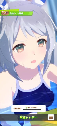 【ウマ娘】自主トレ機能のこういうところが便利でいいわよね。