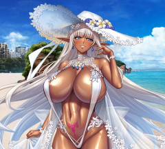 「嬉しい。皆さんの笑顔が私の喜びです」対魔忍RPG・新イベント『浜辺のスクラップ』