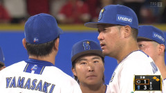 山﨑康晃、四球 → 筒香お説教 → 四球 → 筒香お説教で降板