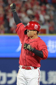 カープ名原＆大盛、Deヤスアキ乱調から同点タイムリー！2戦連続で守護神攻略！！